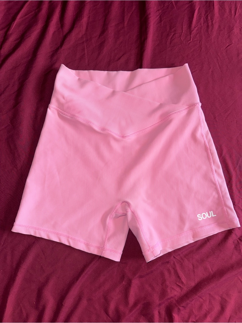 All Fenix SoulCycle High-Waist Pink Women's Shorts size large